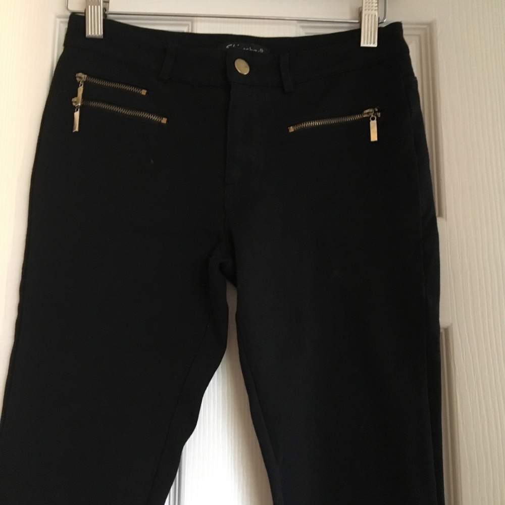 Black skinny leggings